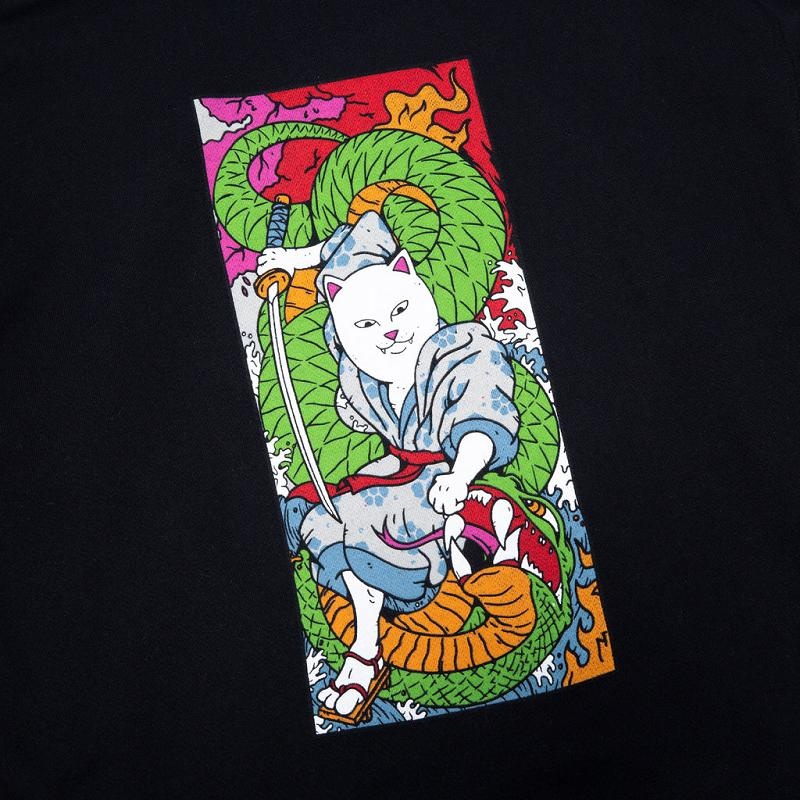 Ripndip Nermurari Warrior Hoodie Black | CA QZ2611