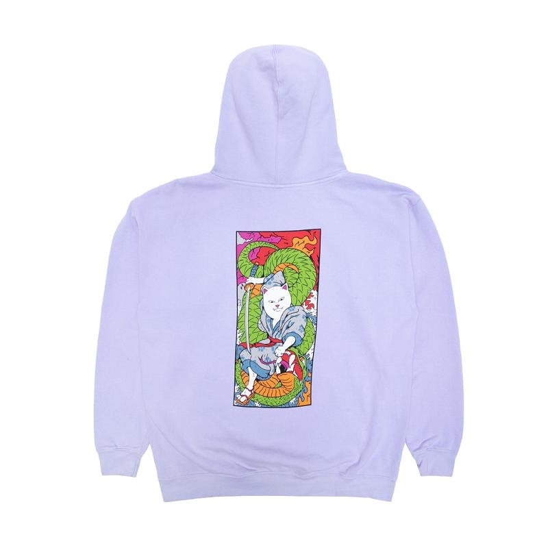 Ripndip Nermurari Warrior Hoodie Lavender | CA VD2615