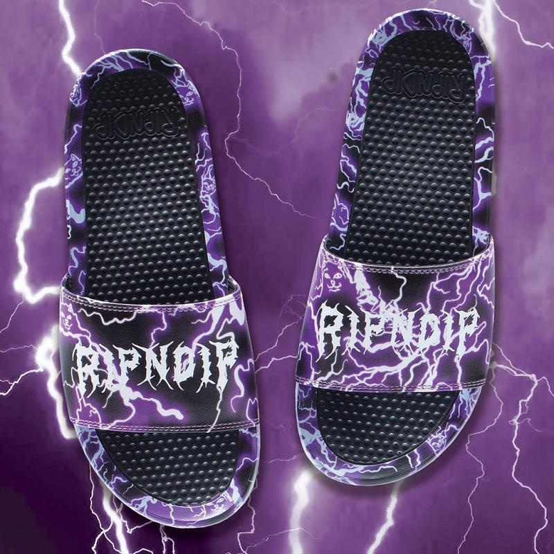 Ripndip Nikola Slides Purple / Black | CA BC2023