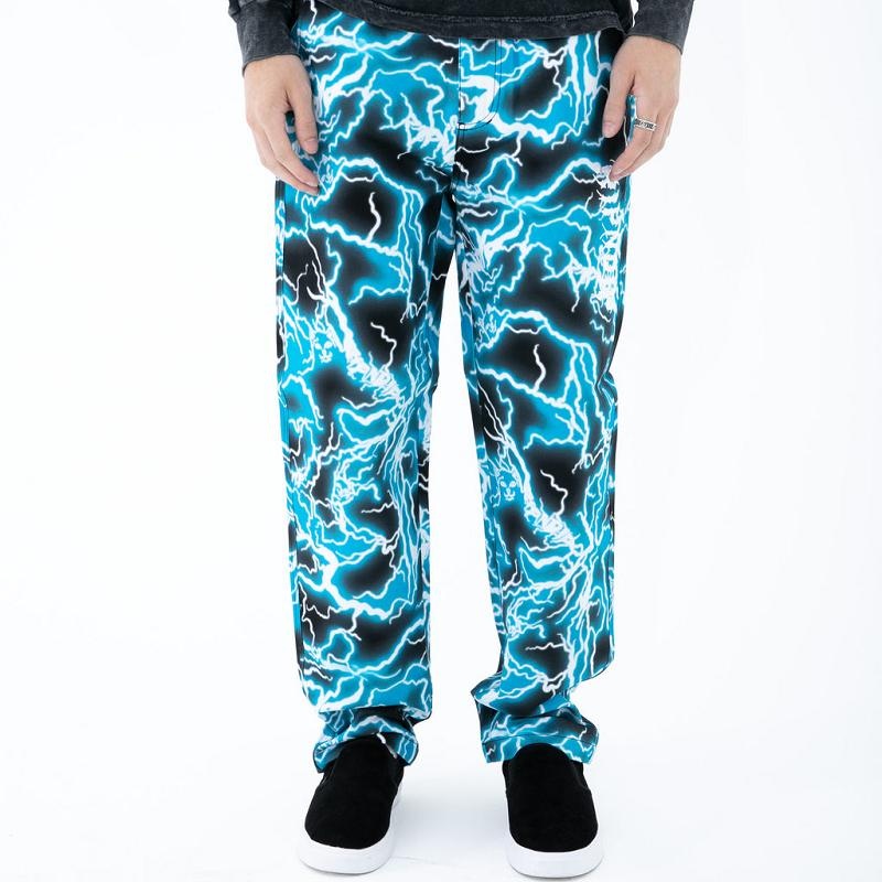 Ripndip Nikola Twill Pants Black / Blue | CA TV2399