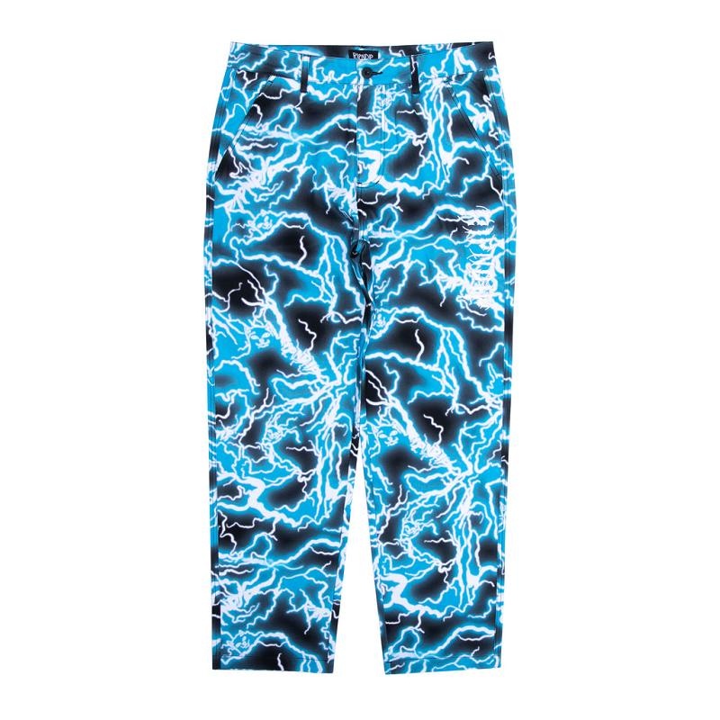 Ripndip Nikola Twill Pants Black / Blue | CA TV2399