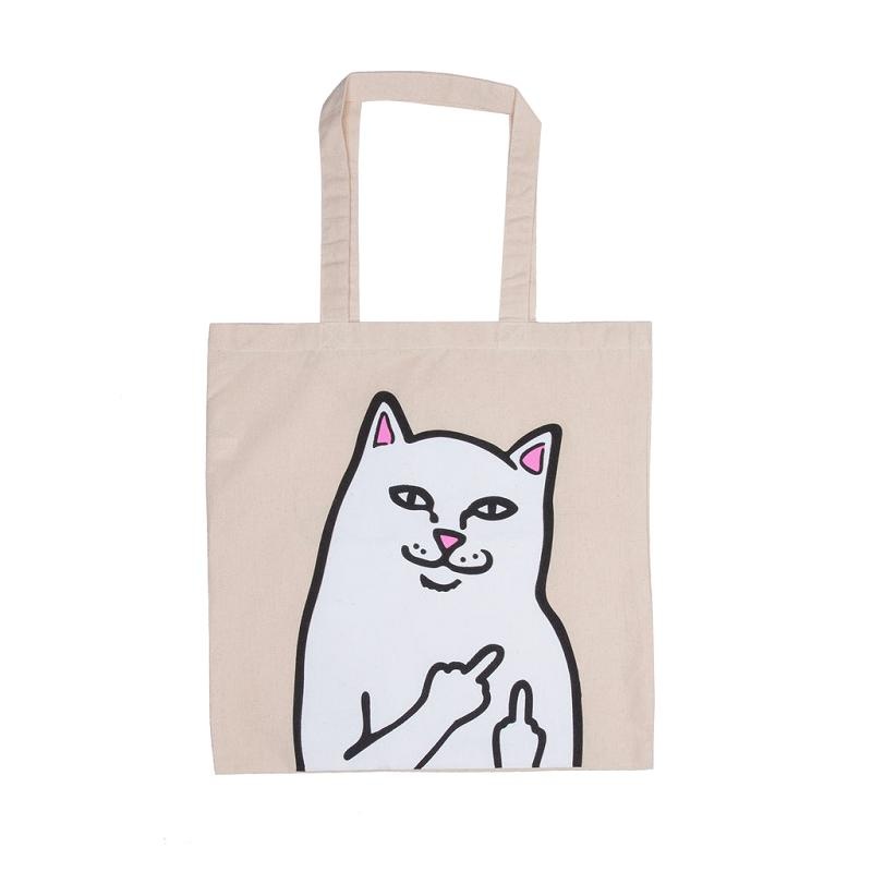 Ripndip OG Lord Nermal Tote Bags Beige | CA NB2640