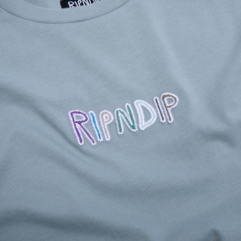 Ripndip OG Prisma Short Sleeve Shirts Grey | CA UT2266