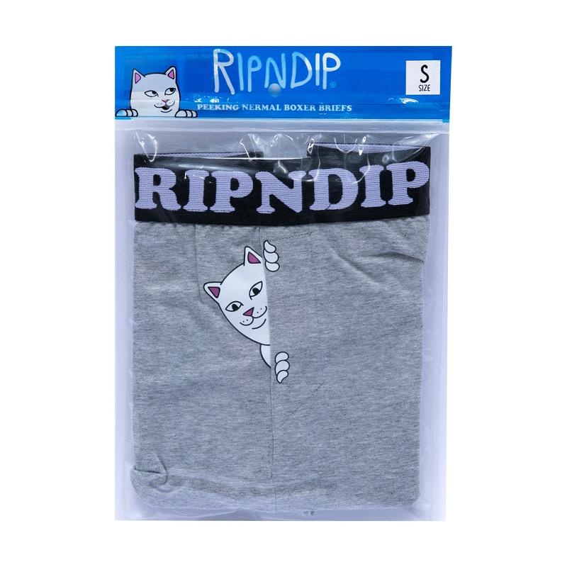 Ripndip Peek A Nermal Boxer Grey | CA SO2627