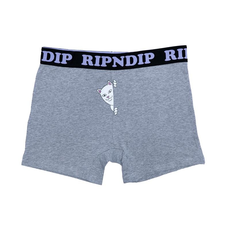 Ripndip Peek A Nermal Boxer Grey | CA SO2627