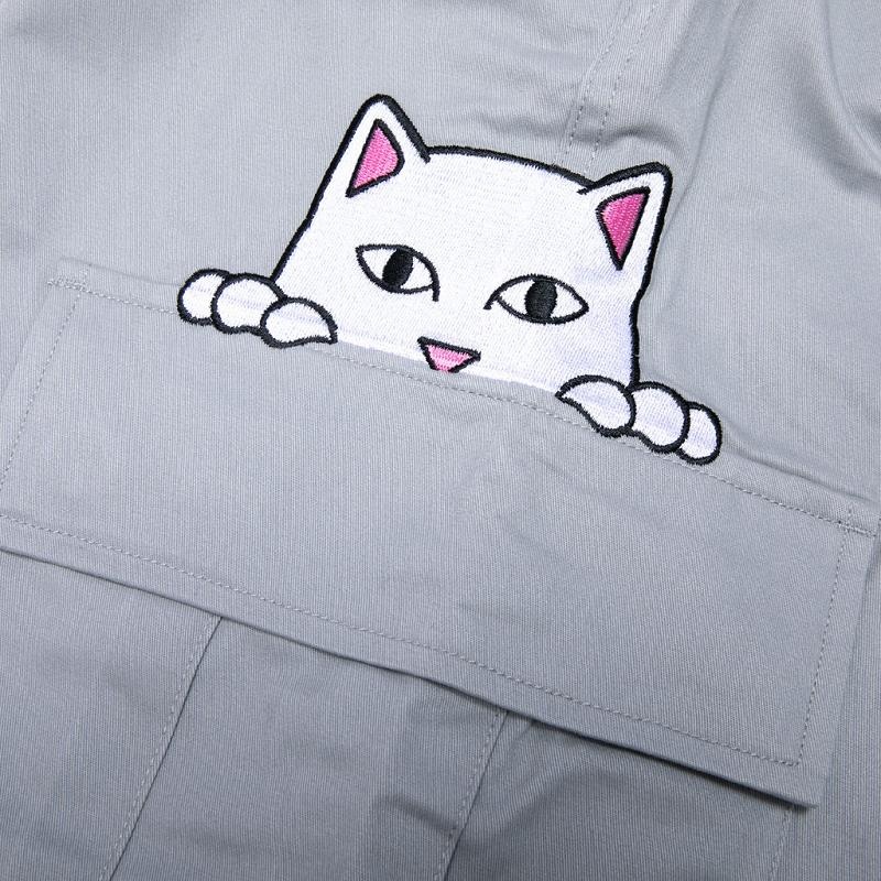 Ripndip Peeking Nermal Cargo Pants Grey | CA OR2395