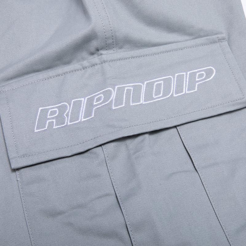 Ripndip Peeking Nermal Cargo Pants Grey | CA OR2395