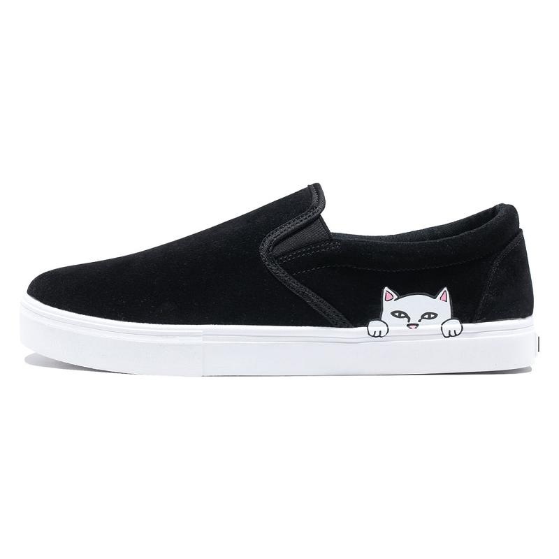 Ripndip Peeking Nermal Slip On Slip On Shoes Black | CA UT2032