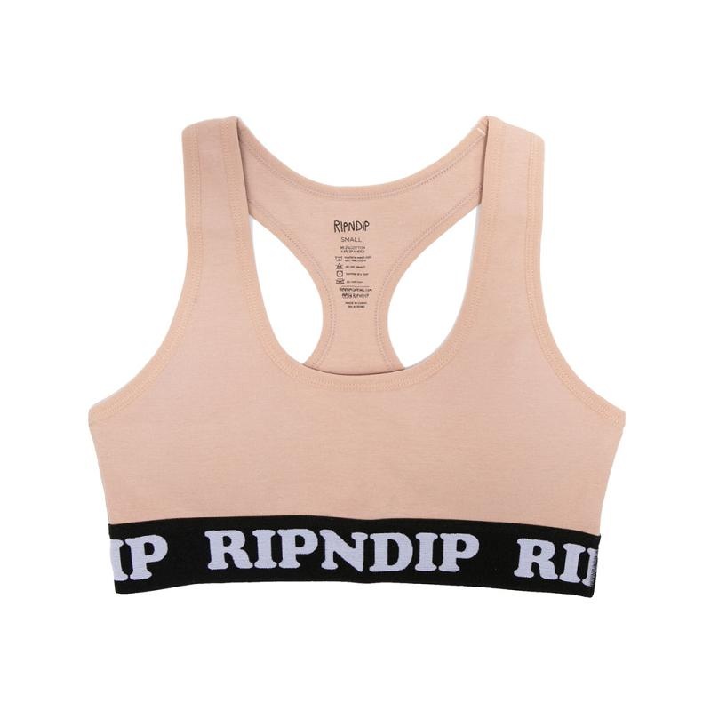 Ripndip Peeking Nermal Sports Bra Pink | CA PQ2113