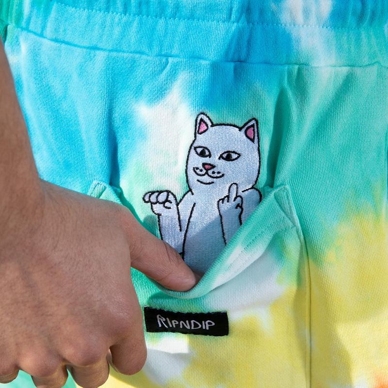 Ripndip Prisma Sweat Shorts Turquoise Multicolor | CA YU2187