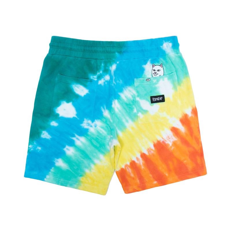 Ripndip Prisma Sweat Shorts Turquoise Multicolor | CA YU2187