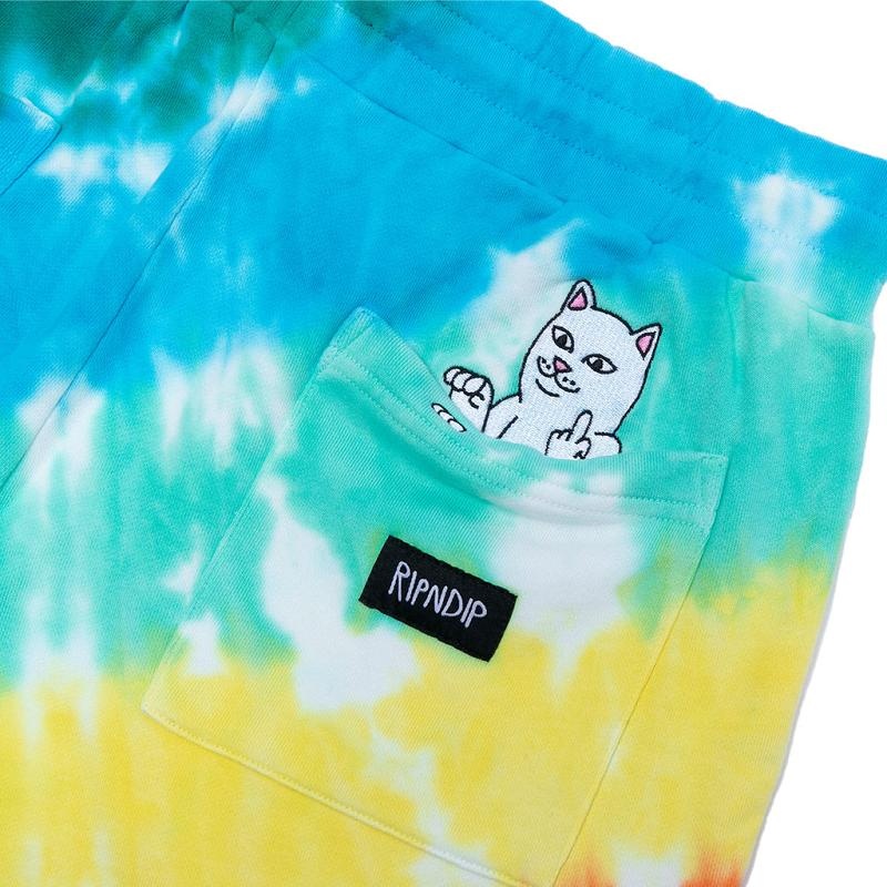 Ripndip Prisma Sweat Shorts Turquoise Multicolor | CA YU2187