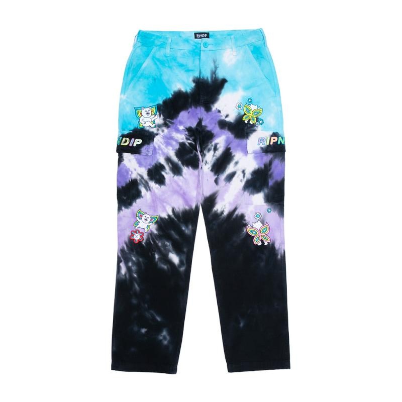 Ripndip Promised Land Cargo Pants Purple / Blue | CA MA2404