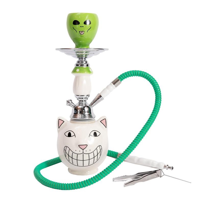 Ripndip Psychedelic Garden Hookah Set Accessories White | CA EX2778