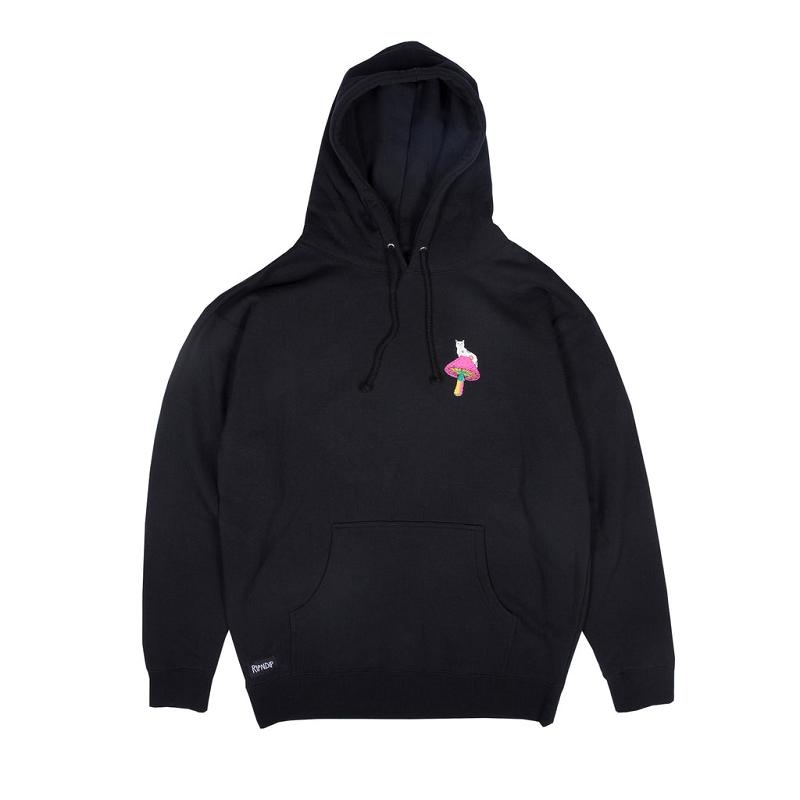 Ripndip Psychedelic Hoodie Black | CA GL2597