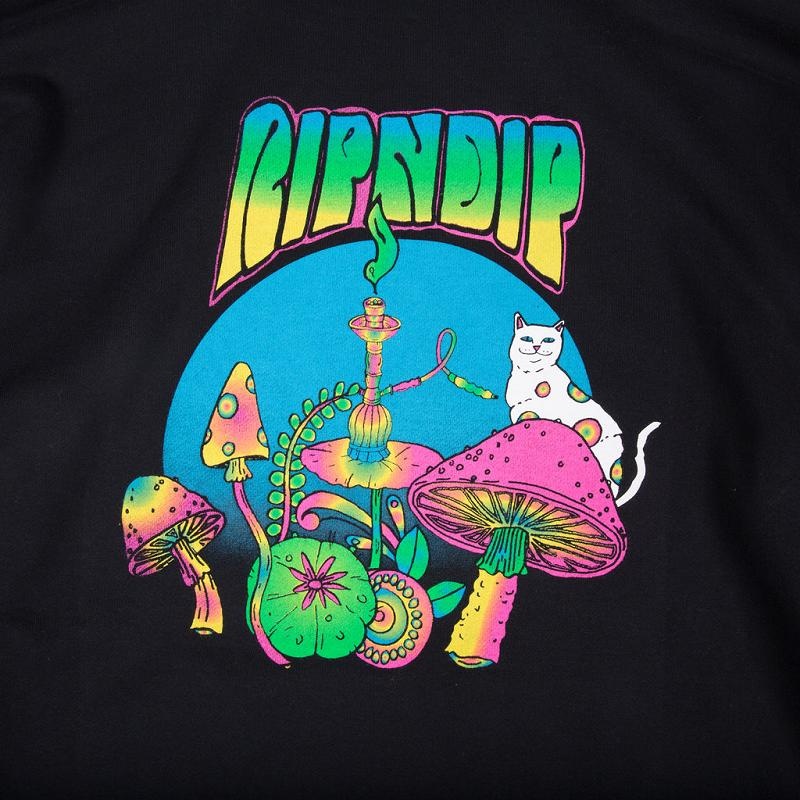 Ripndip Psychedelic Hoodie Black | CA GL2597