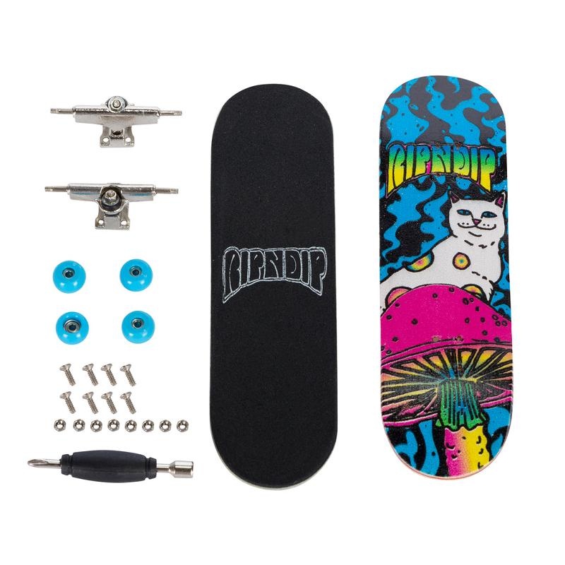 Ripndip Psychedelic Mini Skateboard Accessories Multicolor | CA KI2762