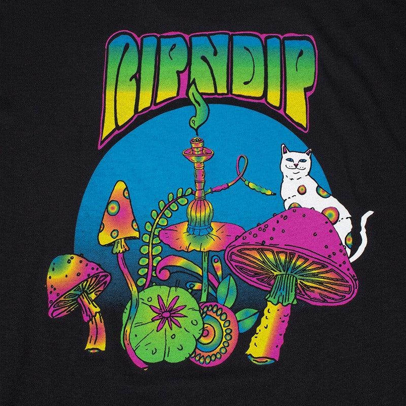 Ripndip Psychedelic Nermal Pocket Shirts Black | CA HK2336