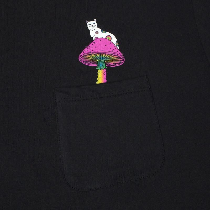 Ripndip Psychedelic Nermal Pocket Shirts Black | CA HK2336