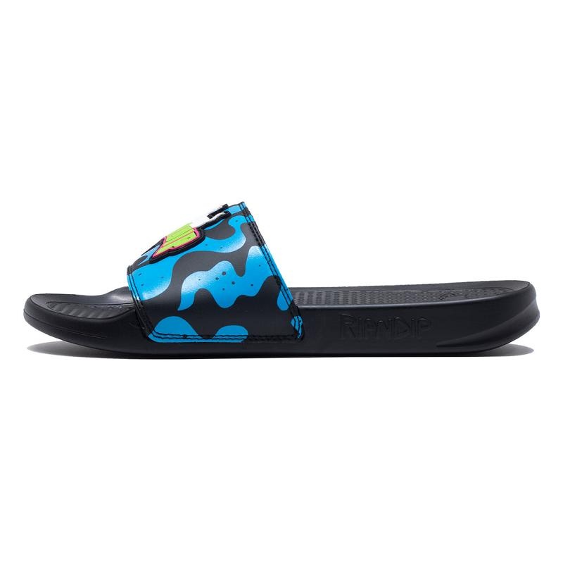 Ripndip Psychedelic Slides Black | CA NB2024