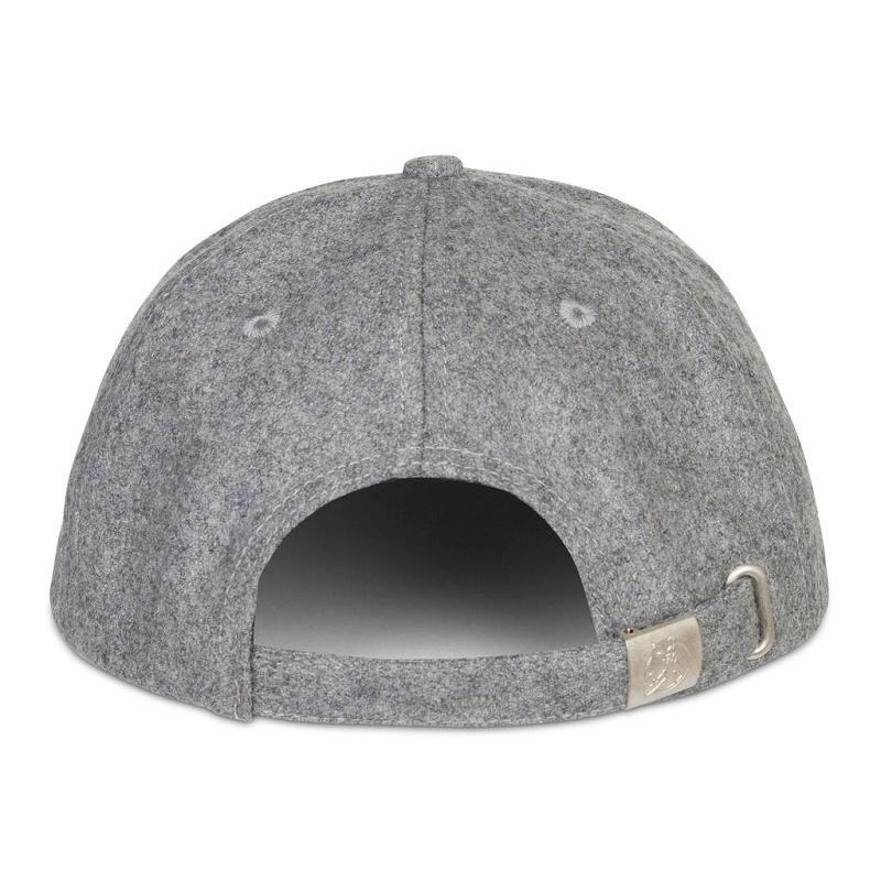 Ripndip RIPNLIT 6 Panel Wool Strapback Hats Grey | CA NB2050