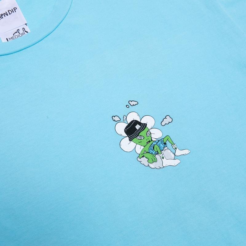 Ripndip Relaxed Shirts Light Blue | CA GL2274