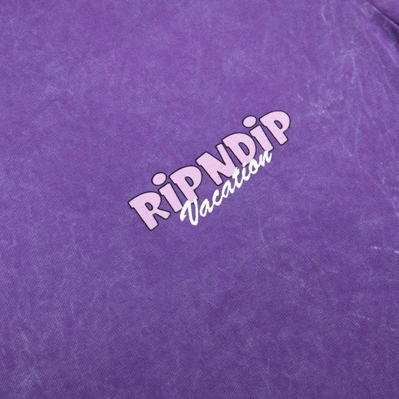 Ripndip Ripndip Vacay Shirts Purple Wash | CA SO2297