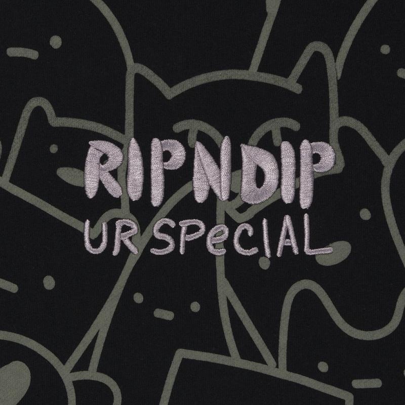 Ripndip Ripndip X Ur Special Hoodie Black | CA BC2536