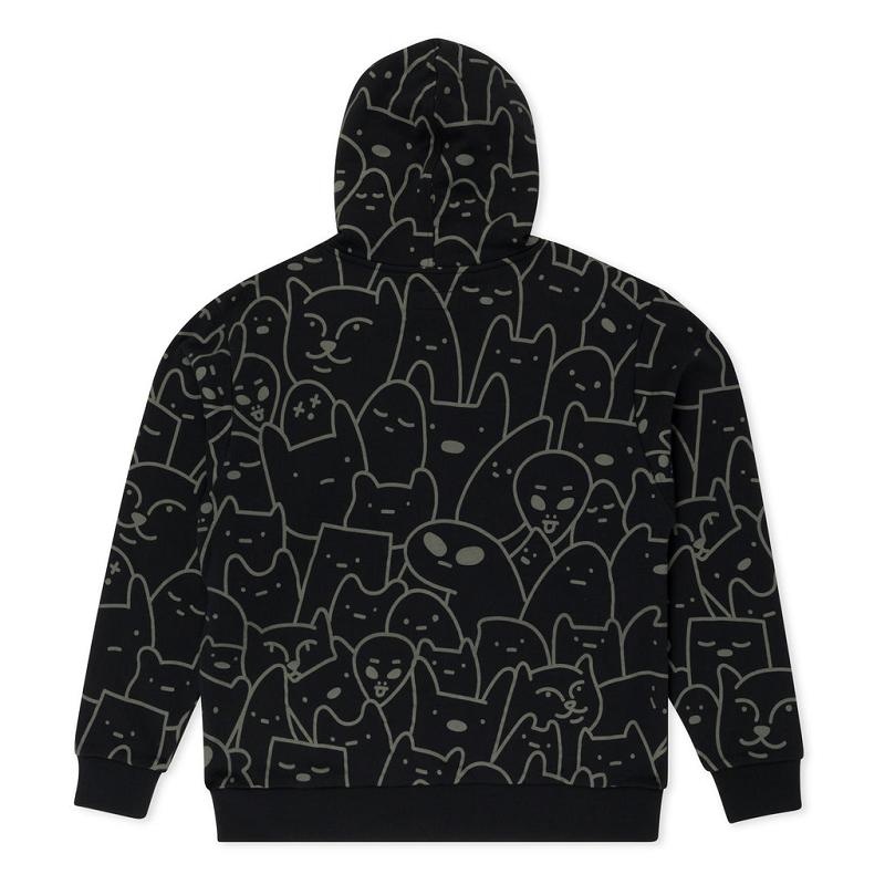 Ripndip Ripndip X Ur Special Hoodie Black | CA BC2536