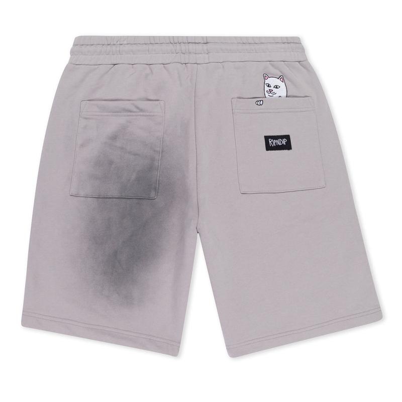 Ripndip Ripnlit Sweat Shorts Grey | CA TV2160