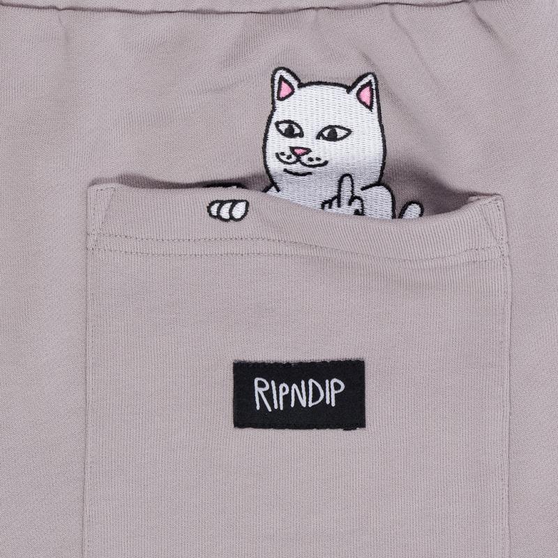 Ripndip Ripnlit Sweat Shorts Grey | CA TV2160