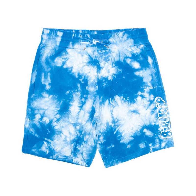 Ripndip Ripntail Sweat Shorts Blue Wash | CA TV2186