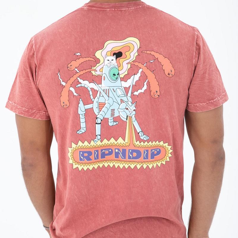 Ripndip Robot Attack Shirts Wash | CA GL2311