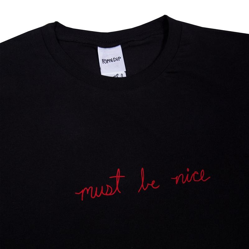 Ripndip Romantic Nerm Shirts Black | CA ZG2332