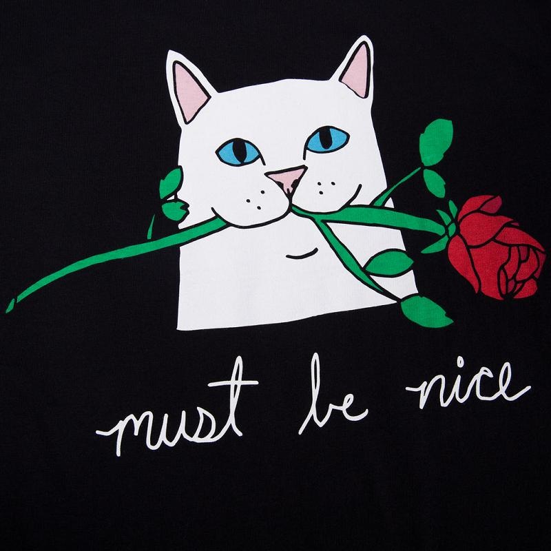 Ripndip Romantic Nerm Shirts Black | CA ZG2332