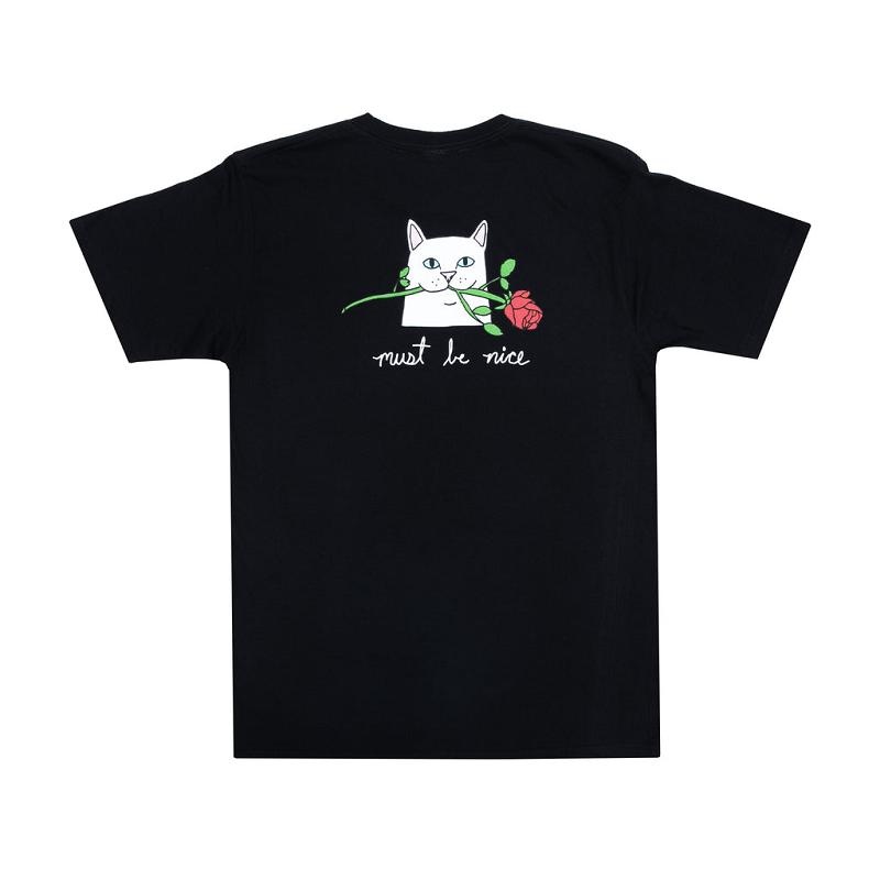 Ripndip Romantic Nerm Shirts Black | CA ZG2332