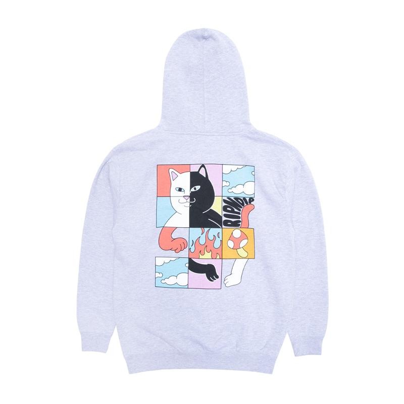 Ripndip Rubix Hoodie Grey | CA JJ2595