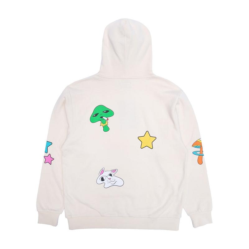 Ripndip Shroom Mania Hoodie Beige | CA XF2565