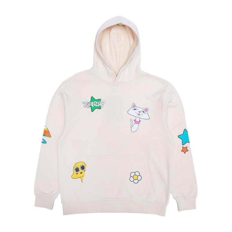 Ripndip Shroom Mania Hoodie Beige | CA XF2565