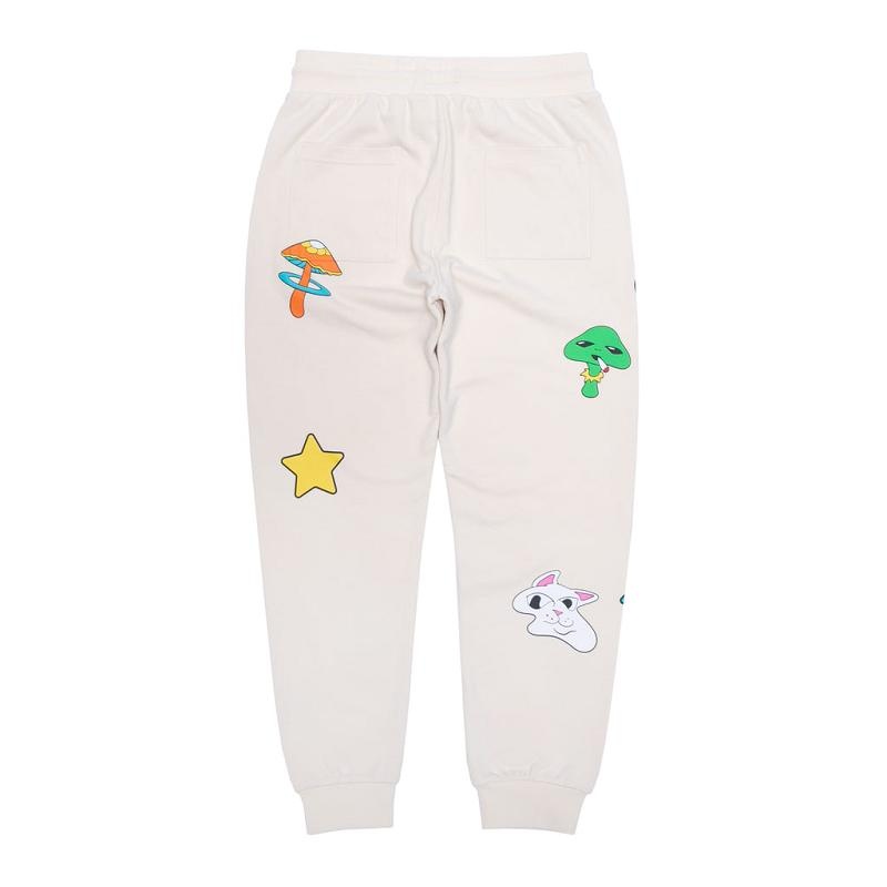 Ripndip Shroom Mania Sweatpants Beige | CA XF2124