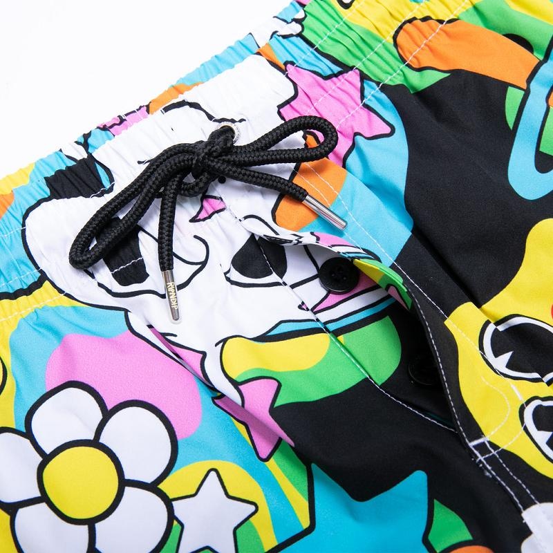 Ripndip Shroom Mania Swim Shorts Multicolor | CA ZG2175