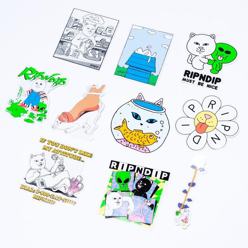 Ripndip Sid Sticker Pack Accessories | CA YU2917