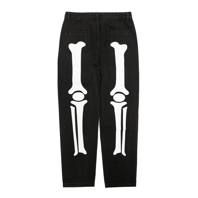 Ripndip Skelly Nerm Pants Black Wash Blue | CA LH2385