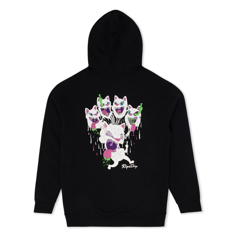 Ripndip Slimy Boys Hoodie Black | CA TV2529