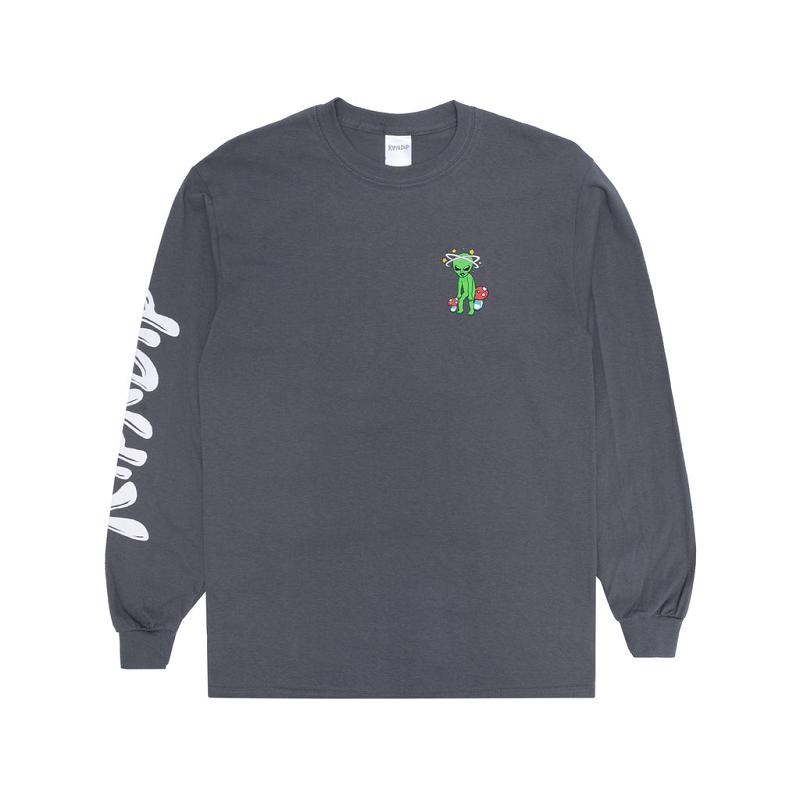 Ripndip Space Gang Long Sleeve Grey | CA MA2430