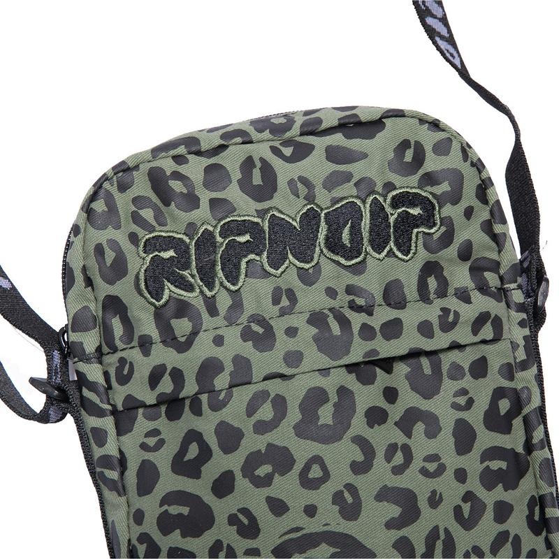 Ripndip Spotted Shoulder Bags Olive | CA PQ2744