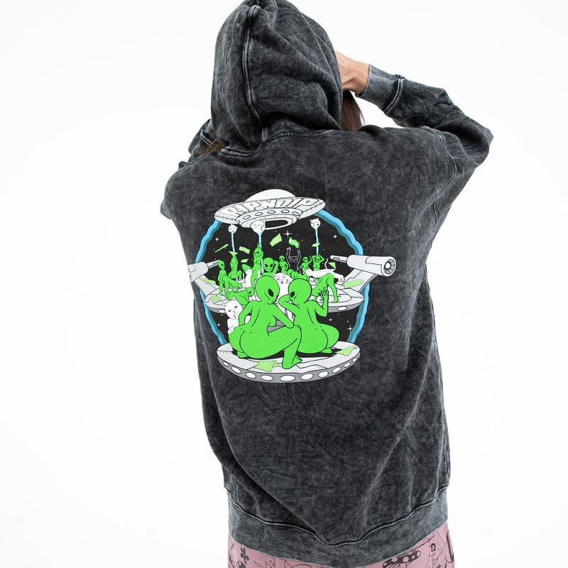 Ripndip Stripndip Hoodie Black Wash | CA TV2555