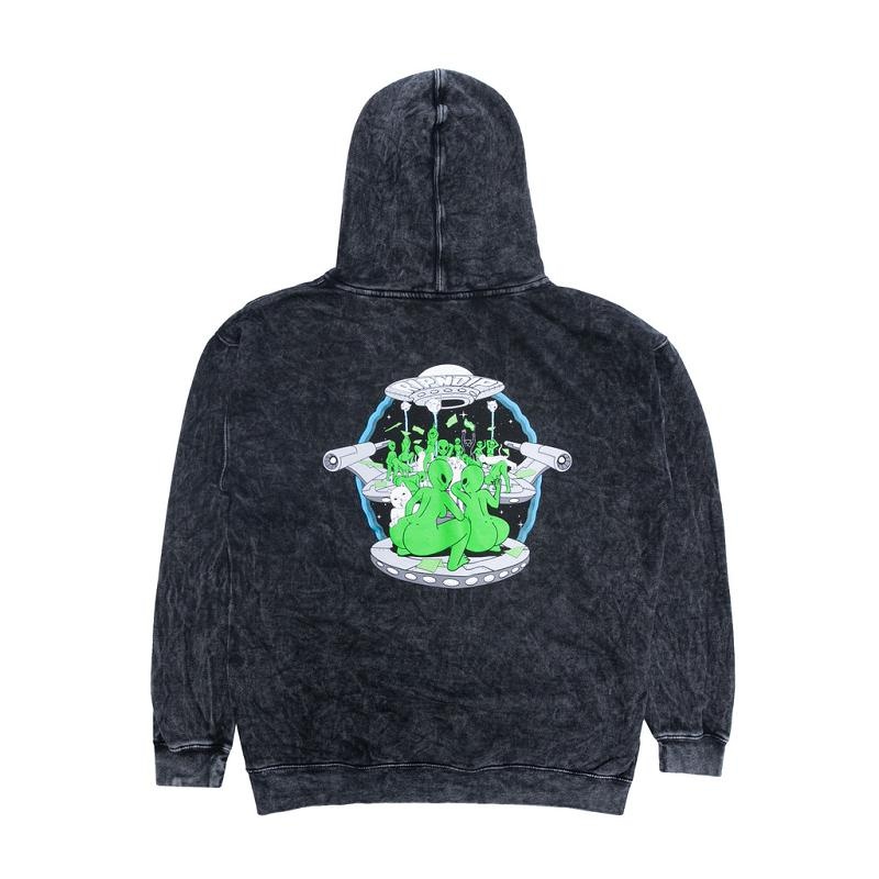 Ripndip Stripndip Hoodie Black Wash | CA TV2555