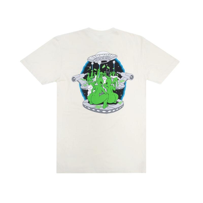 Ripndip Stripndip Pocket Shirts Beige | CA JJ2276