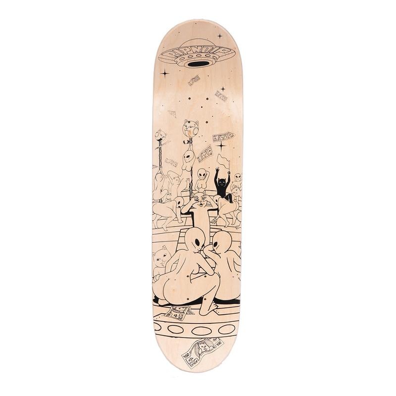 Ripndip Stripndip Skateboard Black | CA SO2716